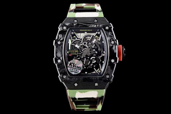 Richard Mille Super Clone RM35-02 V3 Upgraded Camouflage Strap Super Clone