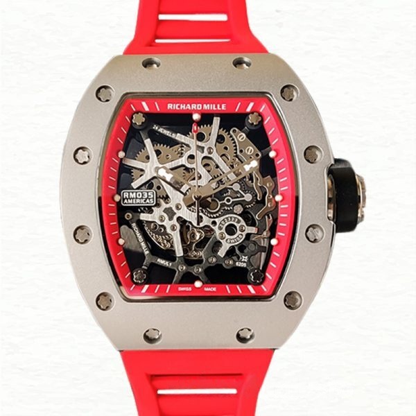 Richard Mille Super Clone RM35 Men Mechanical Rubber Band Watch Super Clone