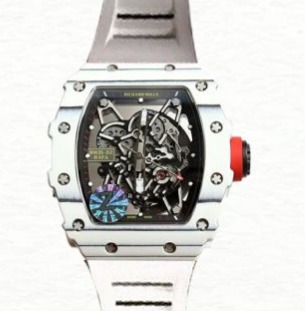 Richard Mille Super Clone RM35-02 Men Mechanical Watch Rubber Band Carbon Fiber