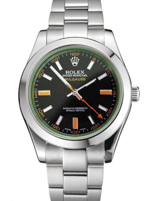 Rolex Super Clone Milgauss 41mm Black Dial REP016836